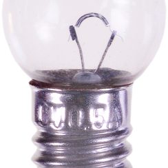 Sockel E10, 10260 V, Signal-Glühlampen