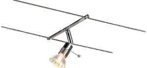 SLV 139092 COSMIC, Lampenhalter für TENSEO Niedervolt-Seilsystem