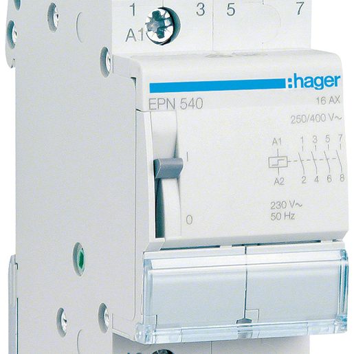 Télérupteur - 1F - 230 V - HAGER - EPN510 - Matériel électrique