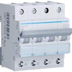 Interruttore magnetotermico differenziale FI Hager 4P C 16A 300mA tipo A  6kA